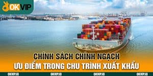 Chính Sách Chính Ngạch - Ưu Điểm Trong Chu Trình Xuất Khẩu